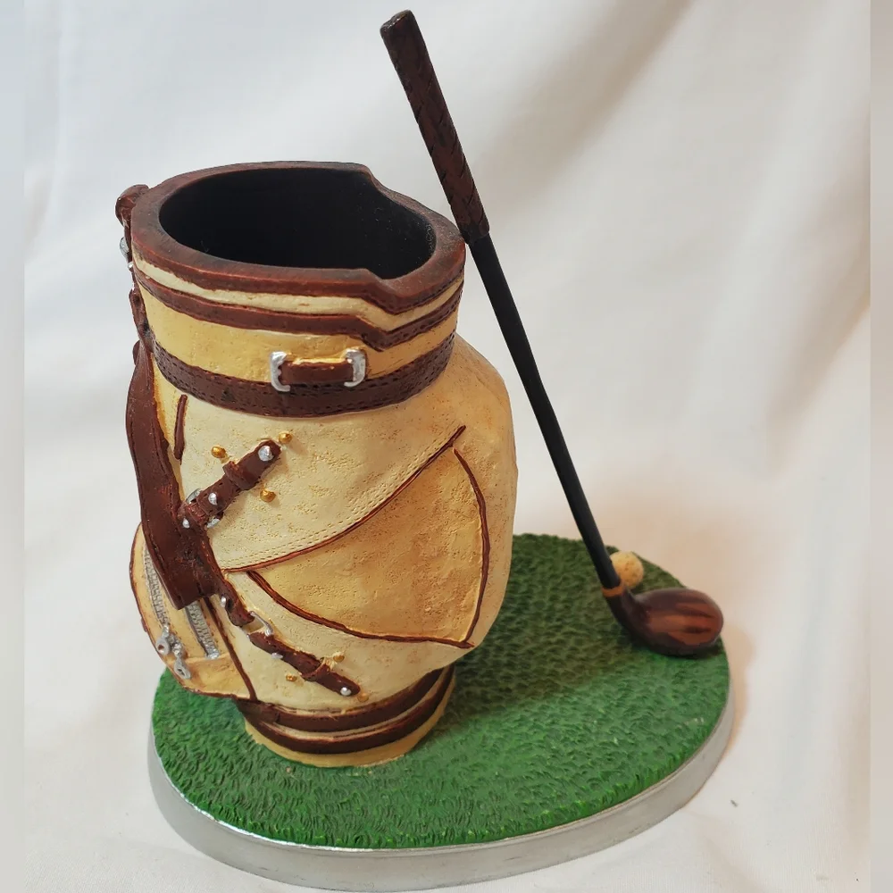 Highland Ridge By Russ #20187 Pen Holder Golf Bag On The Green